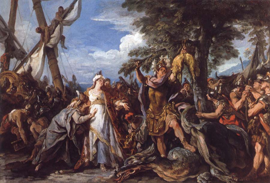 Jean-Francois De Troy The Capture of the Golden Fleece